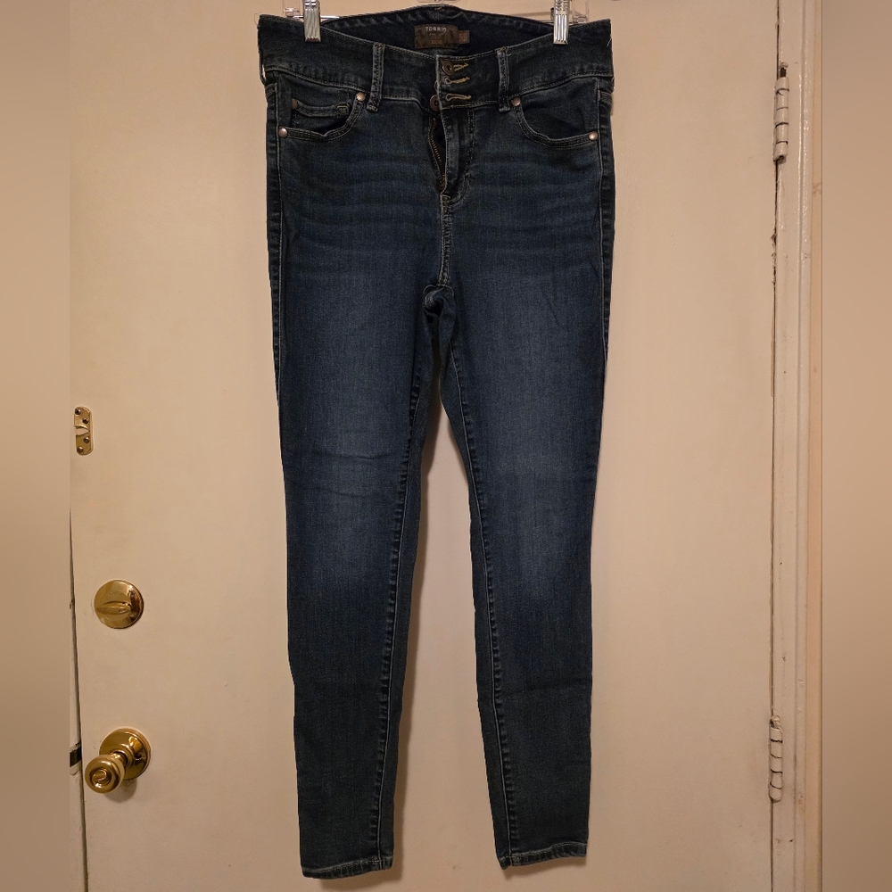 Torrid Midnight Blue Skinny Jeggings